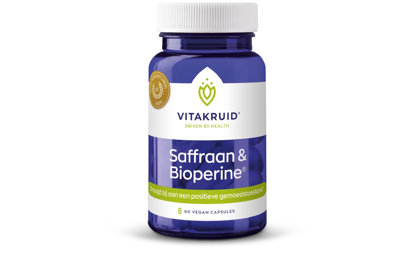 Saffraan & Bioperine® 60 capsules